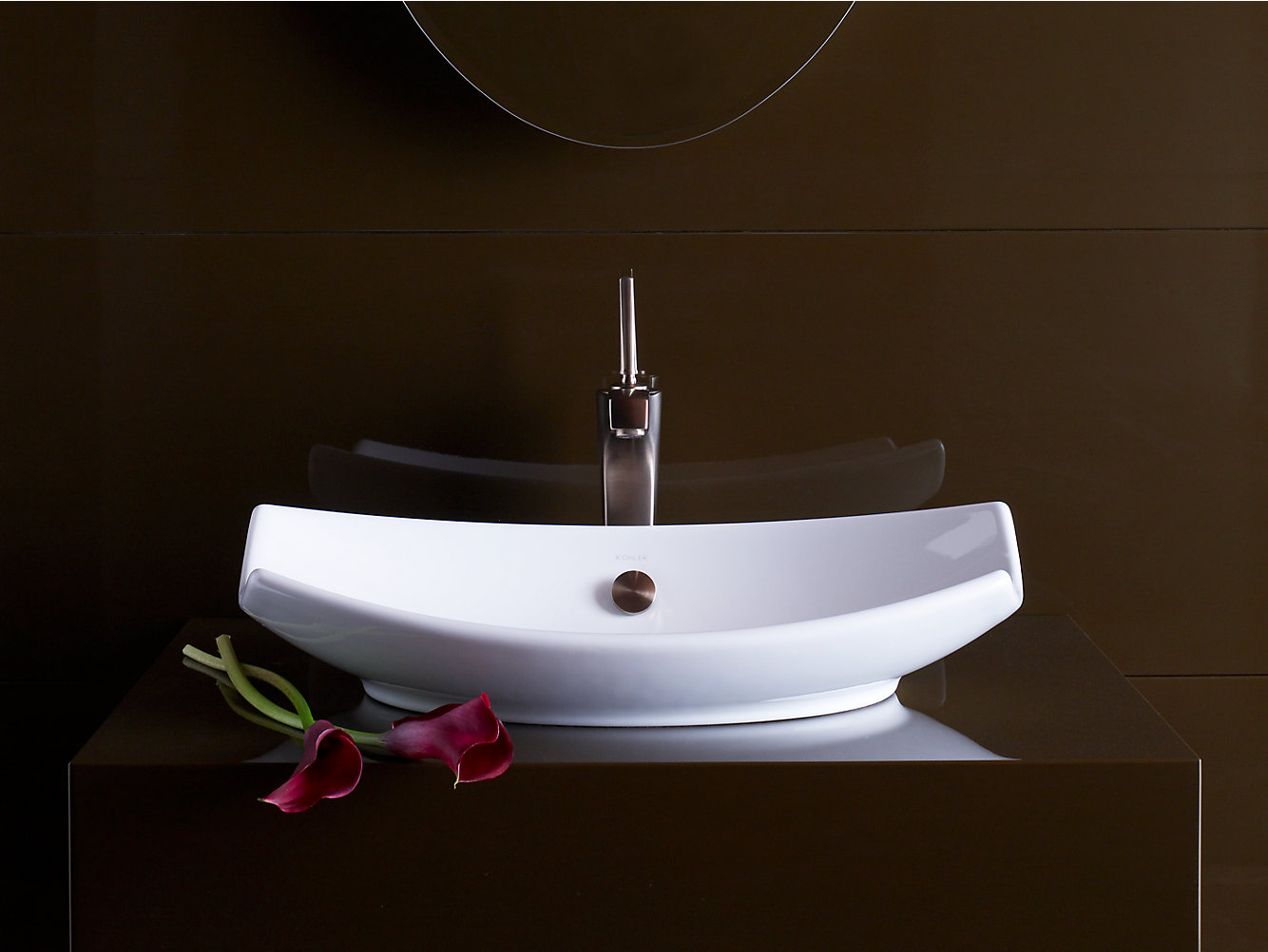 Kohler 2530 Leaf Vessel Bathroom Sink